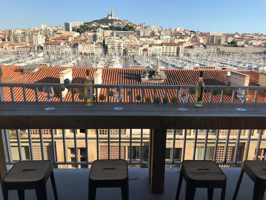 Le Belvedere Du Vieux-Port - Amazing View Marseille Exteriér fotografie