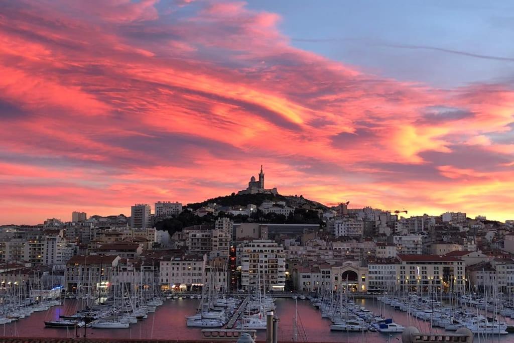 Le Belvedere Du Vieux-Port - Amazing View Marseille Exteriér fotografie